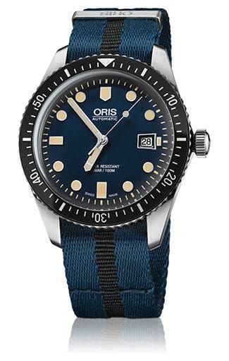 Buy Fashion ORIS DIVERS SIXTY-FIVE NATO STRAP BLUE 01-733-7720-4055-07-5-21-28FC watch